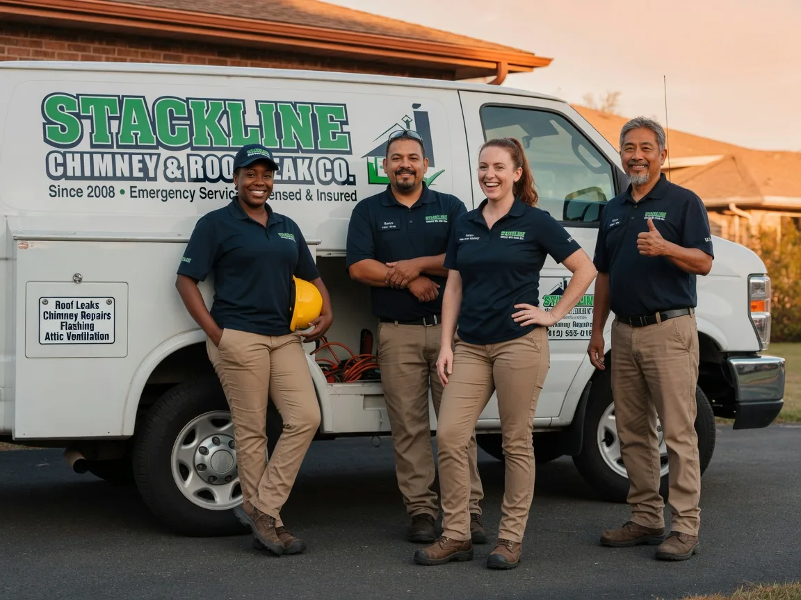 Chimney flashing repair company in Saint Rose, LA